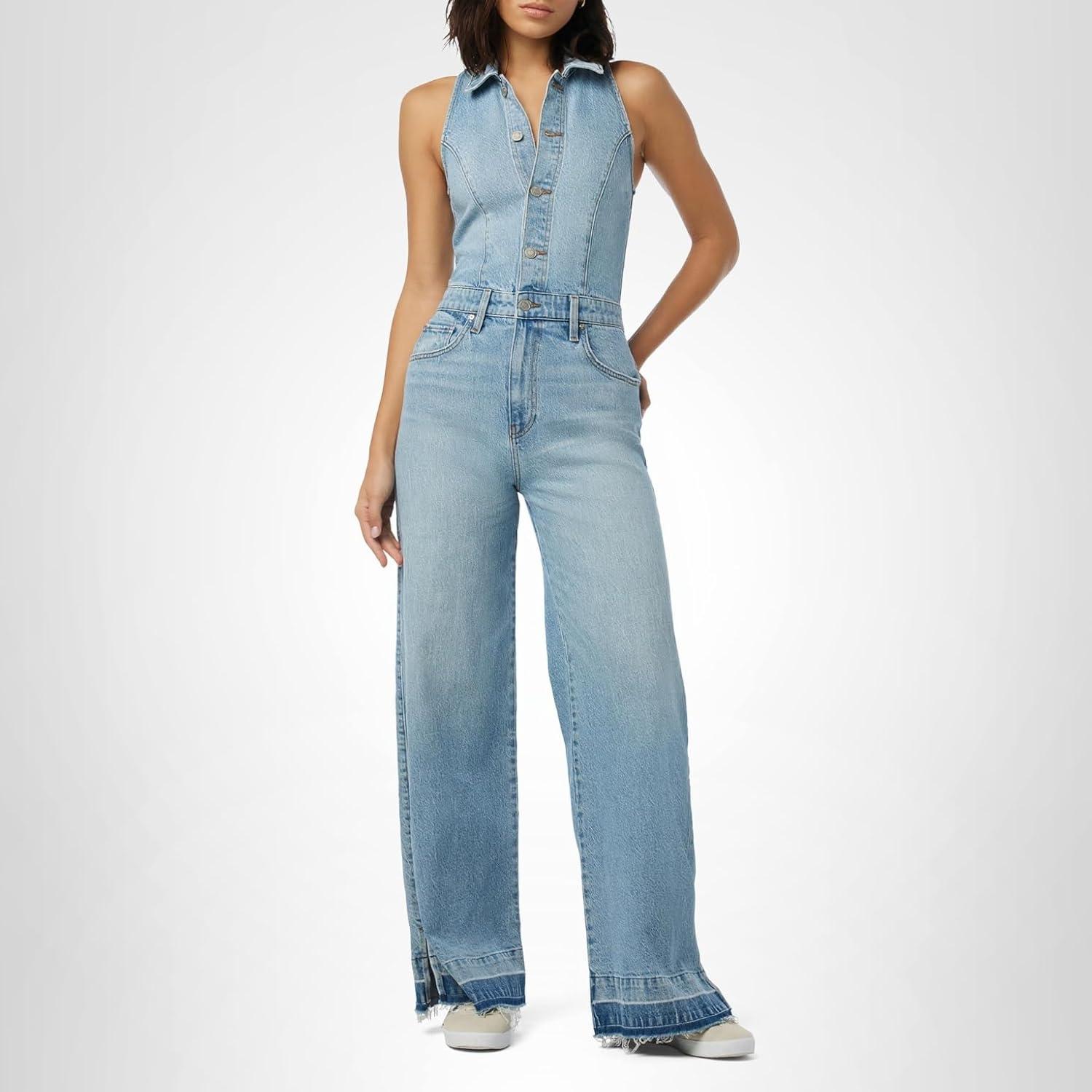 image:imageHUDSON womens Halter JumpsuitCatwalk