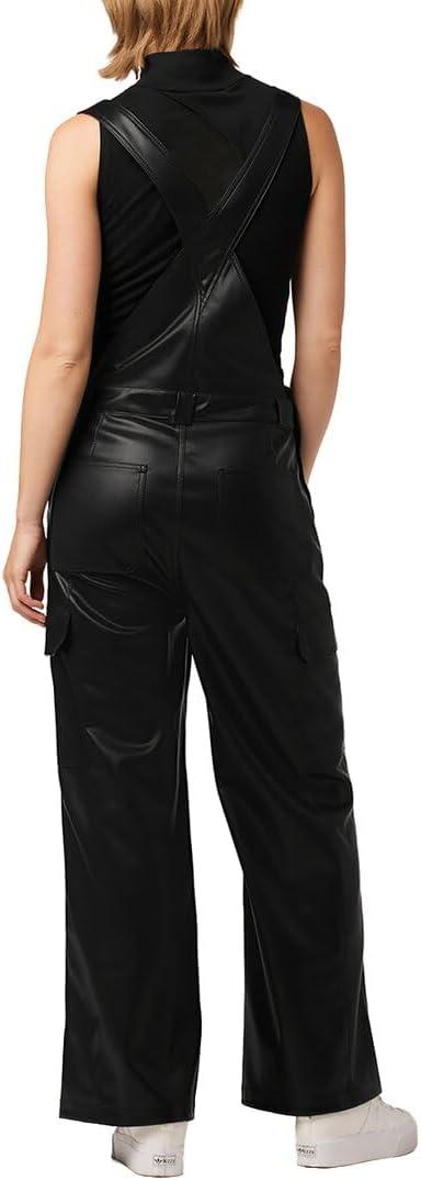 image:imageHUDSON womens Utility Wide Leg OverallBlack