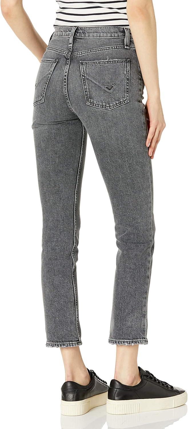 image:imageHudson Jeans Womens Holly High Rise Straight Leg JeanMercenary