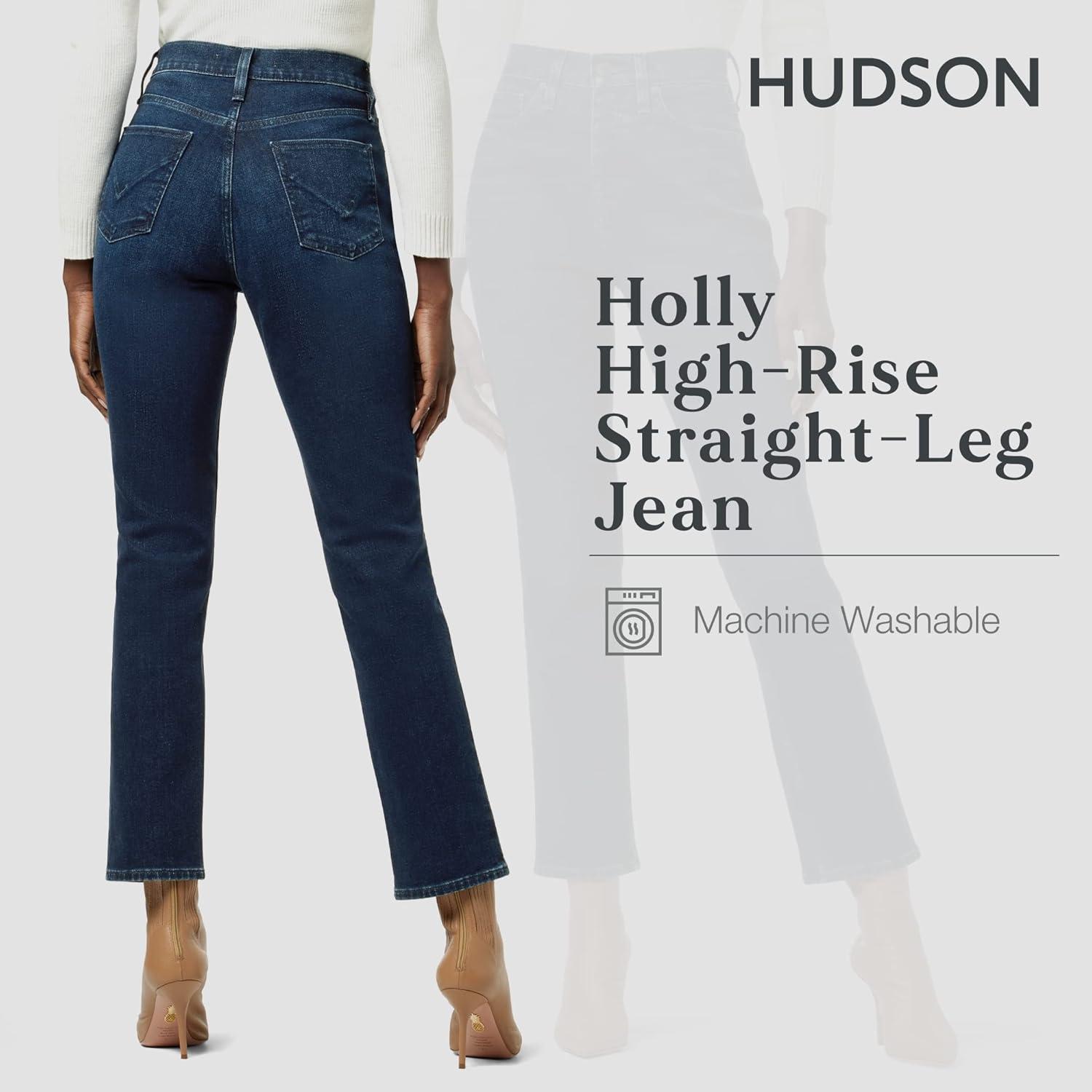 image:imageHudson Jeans Womens Holly High Rise Straight Leg JeanReason