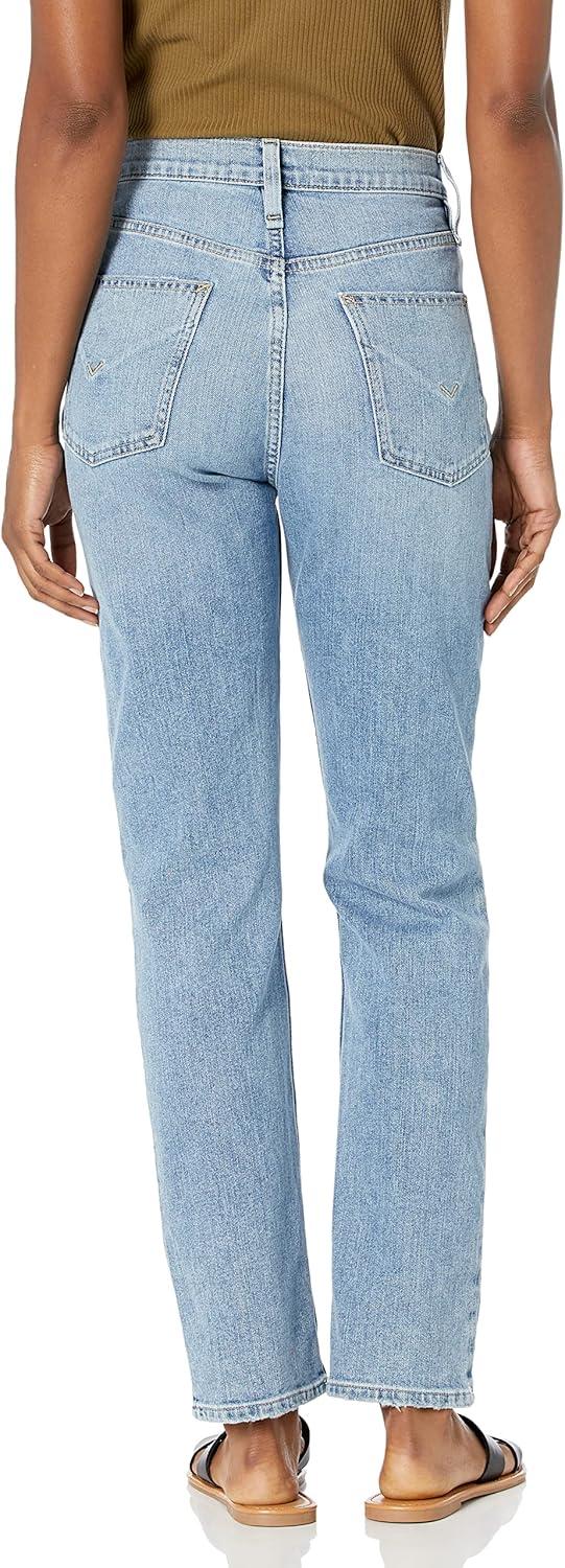 image:imageHudson Jeans Womens Holly High Rise Straight Leg JeanSunshine