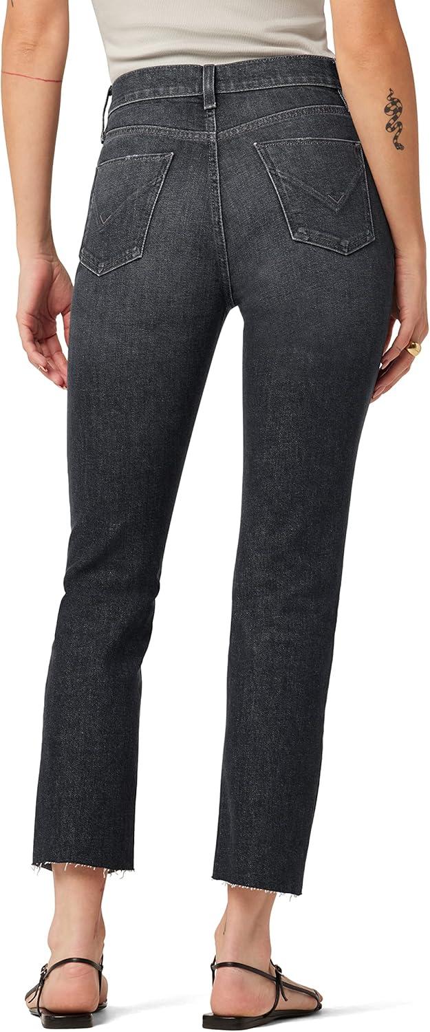 image:imageHudson Jeans Womens Holly High Rise Straight Leg JeanWashed Black