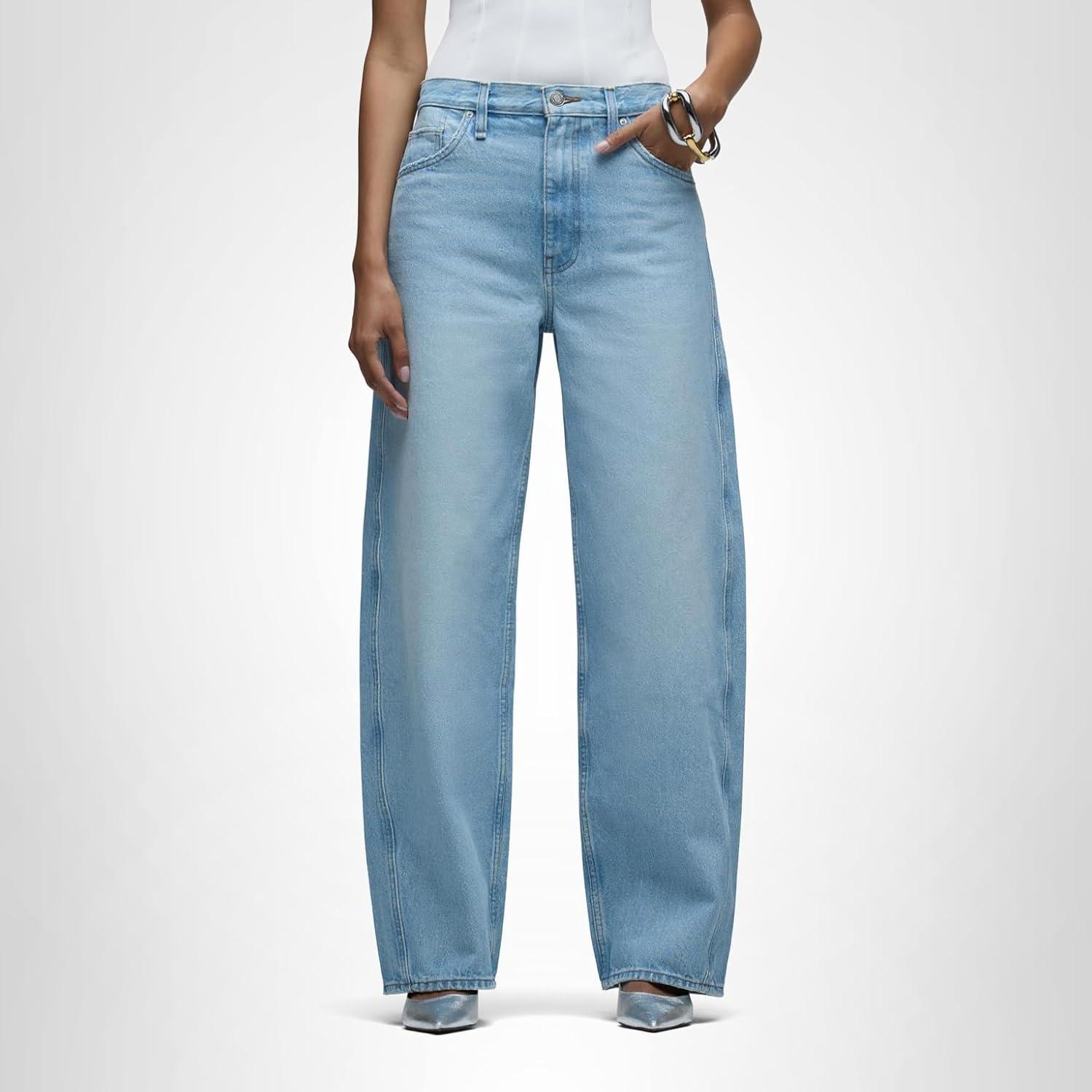 image:imageHudson Womens Bailey Relaxed Barrel JeanFighter