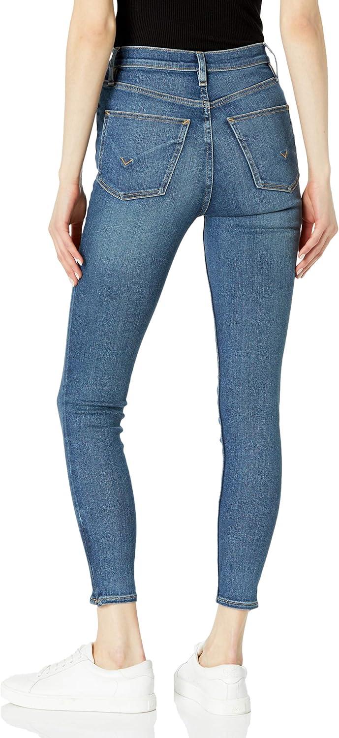 image:imageHudson Womens Centerfold Extreme High Rise Super Skinny JeanJeansMohawk