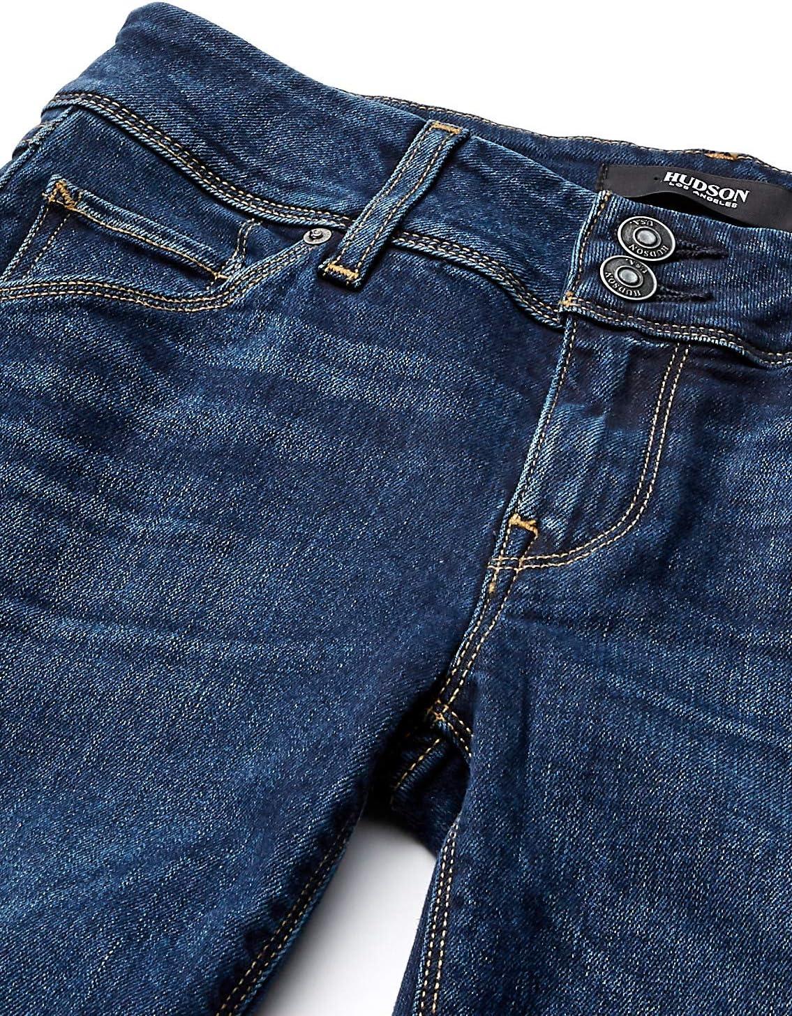image:imageHudson Womens Collin Mid Rise Skinny Jean with Back Flap PocketsObscurity 34 Inseam
