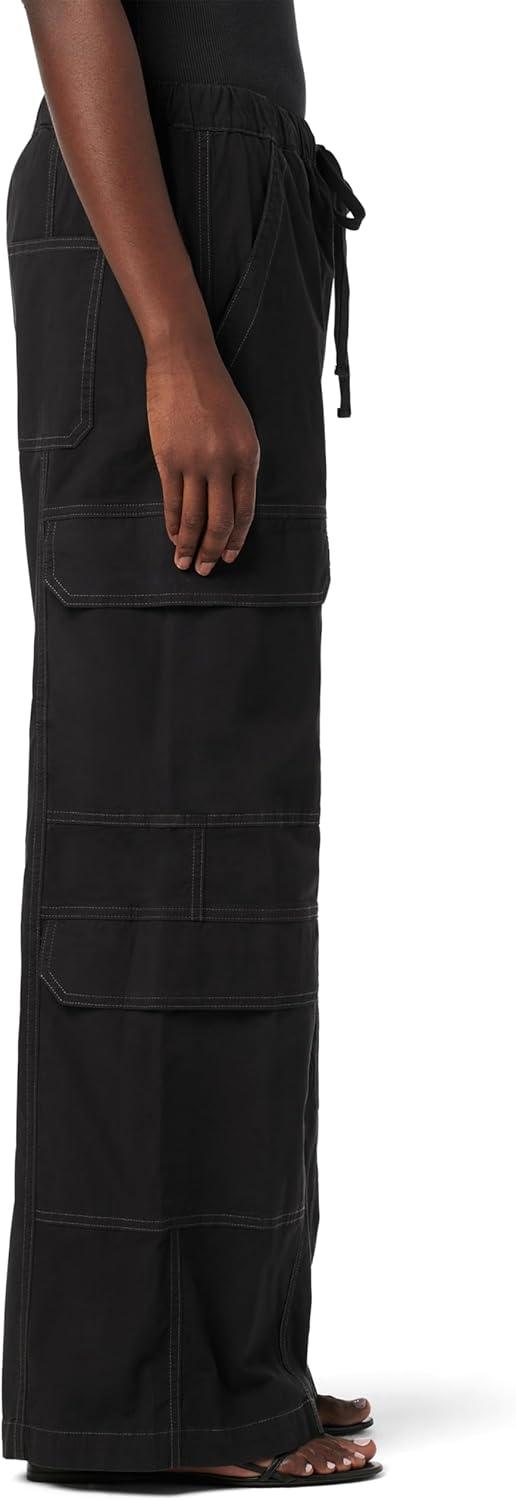 image:imageHudson Womens Drawstring Parachute PantBlack