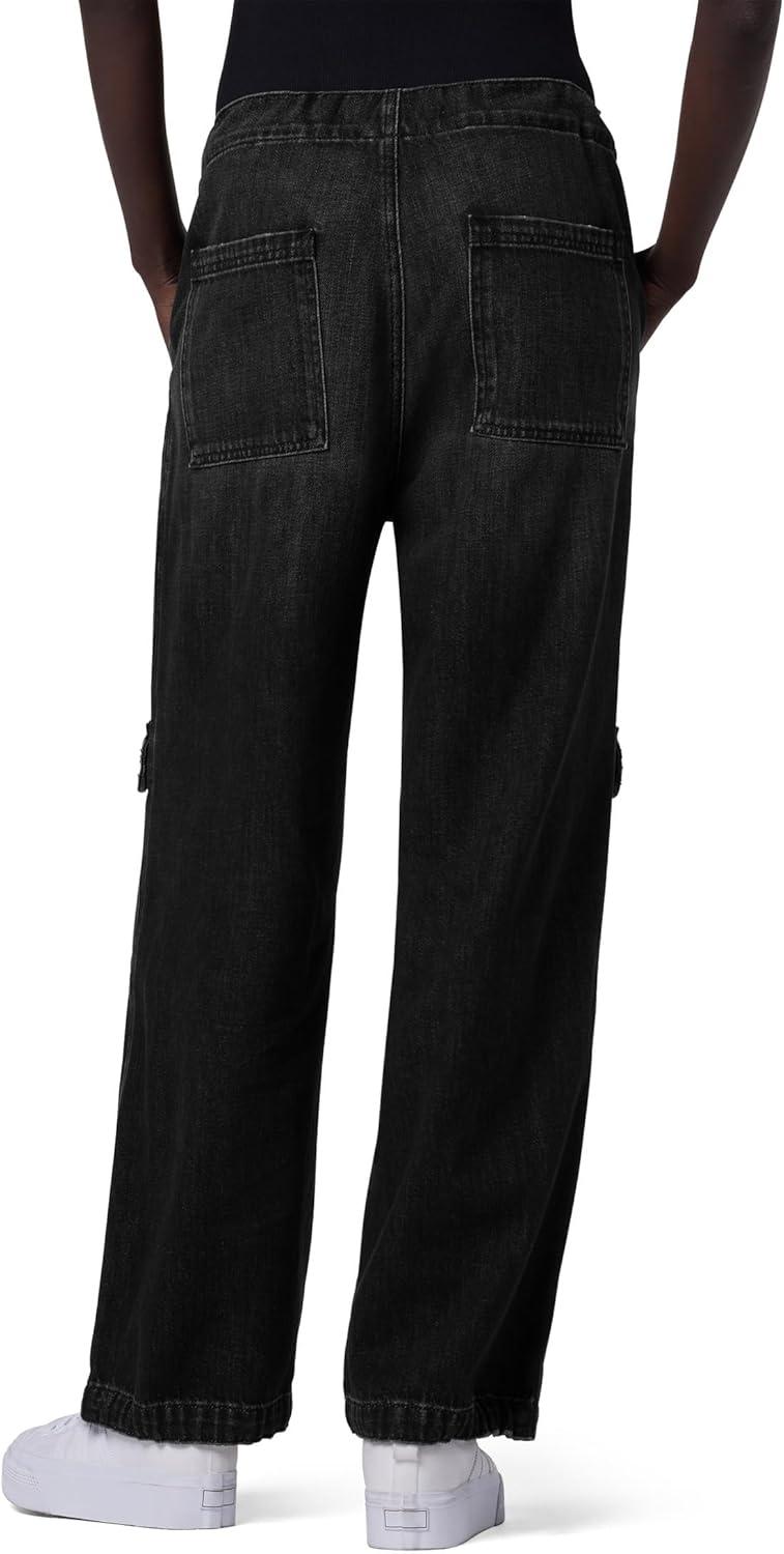 image:imageHudson Womens Drawstring Parachute PantFaded Black