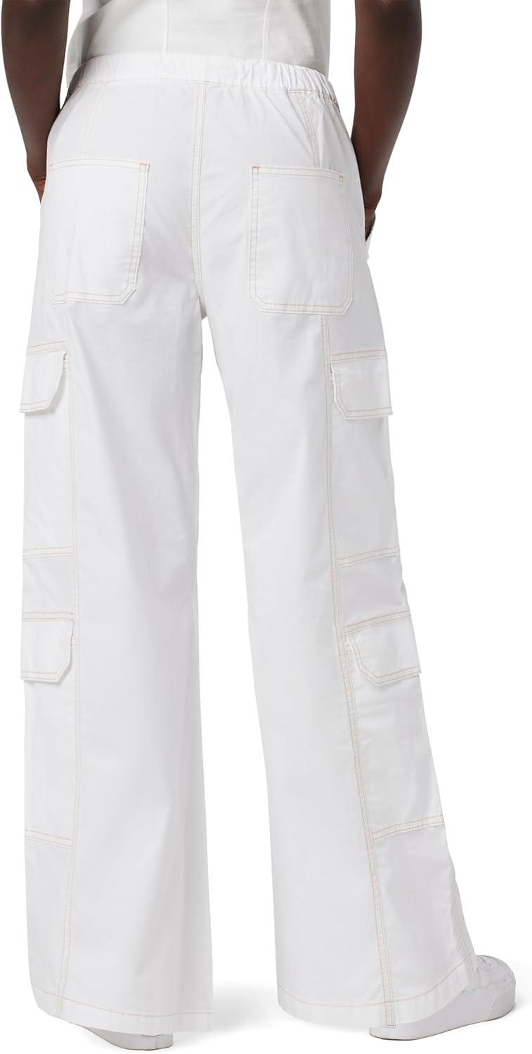 image:imageHudson Womens Drawstring Parachute PantWhite