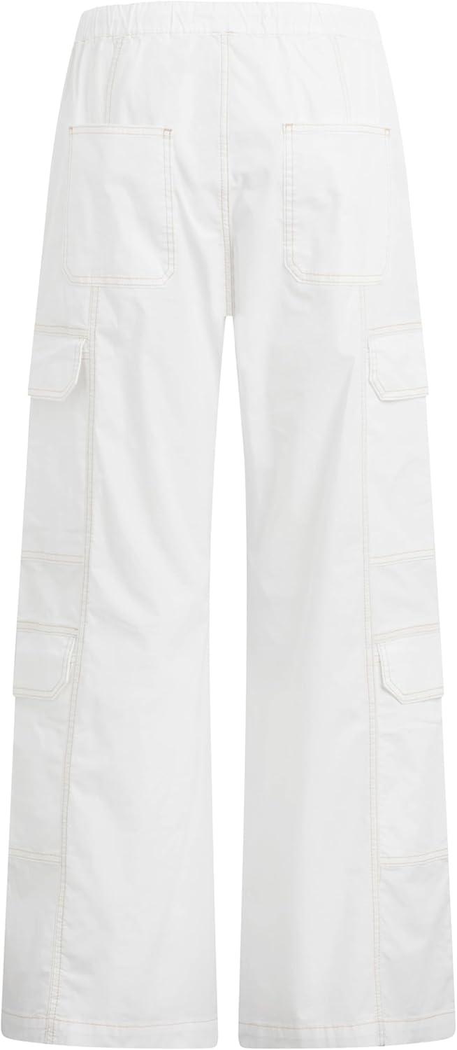 image:imageHudson Womens Drawstring Parachute PantWhite