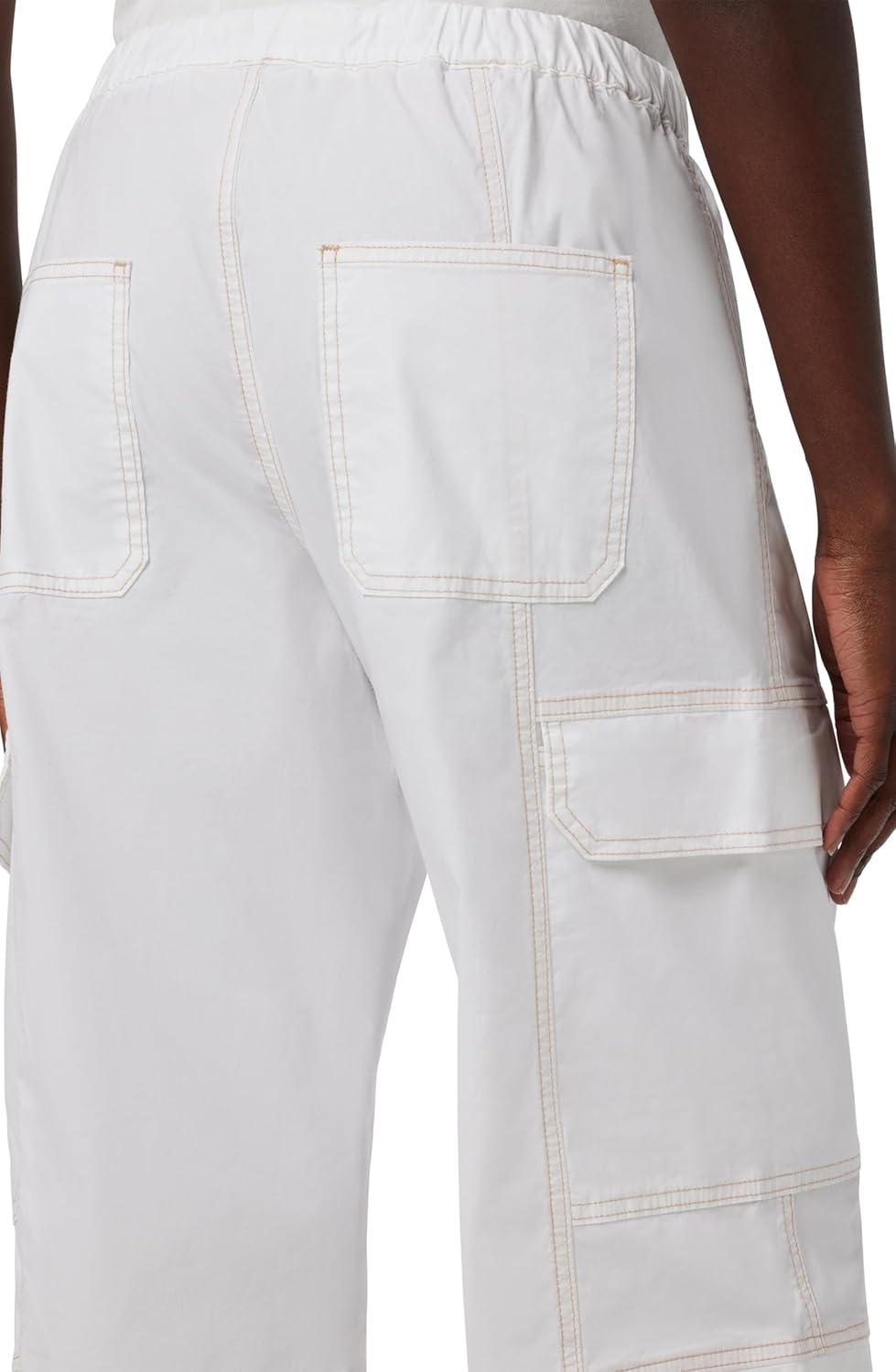 image:imageHudson Womens Drawstring Parachute PantWhite