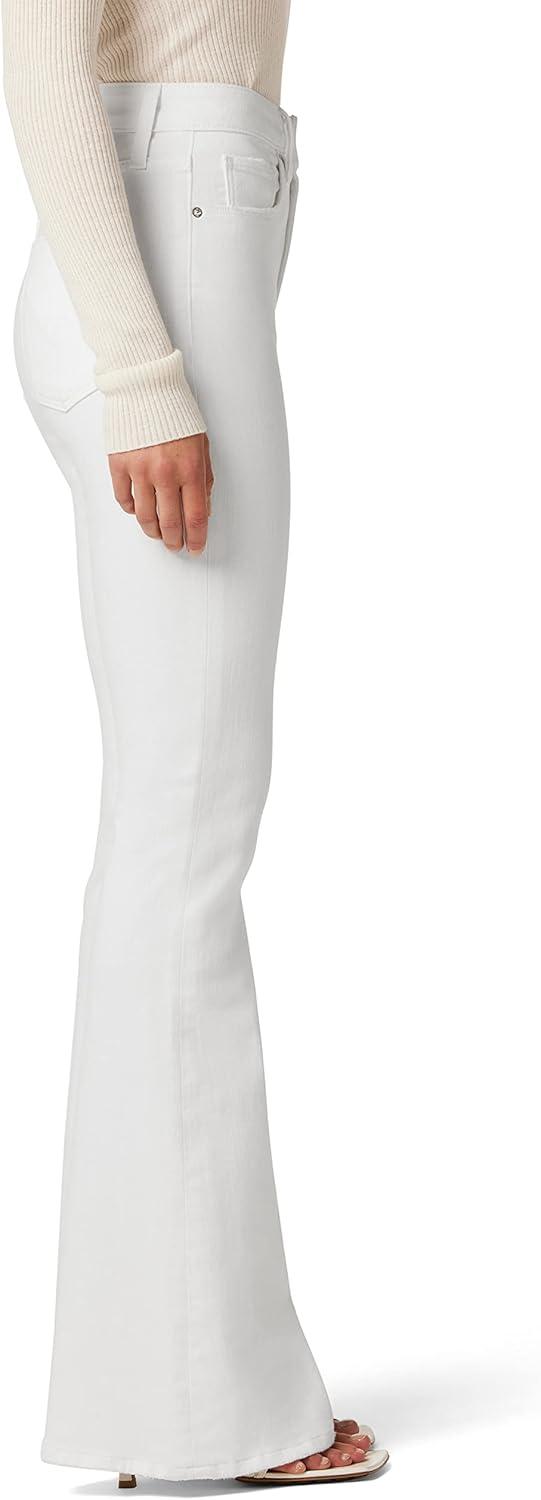 image:imageHudson Womens Holly HighRise Petite Flare JeanWhite