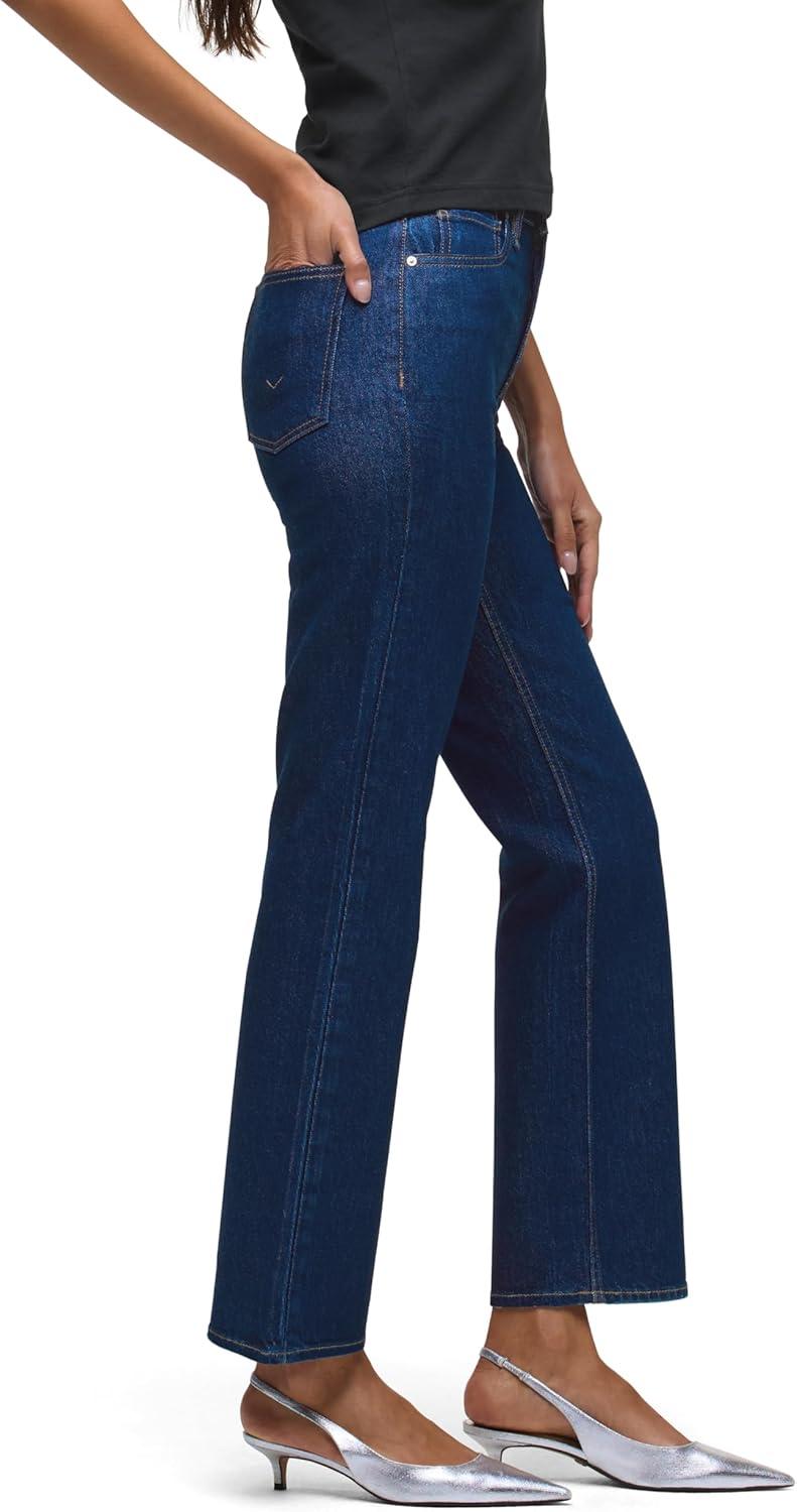 image:imageHudson Womens Remi HighRise Straight Leg JeanRinse