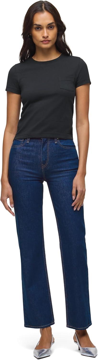image:imageHudson Womens Remi HighRise Straight Leg JeanRinse
