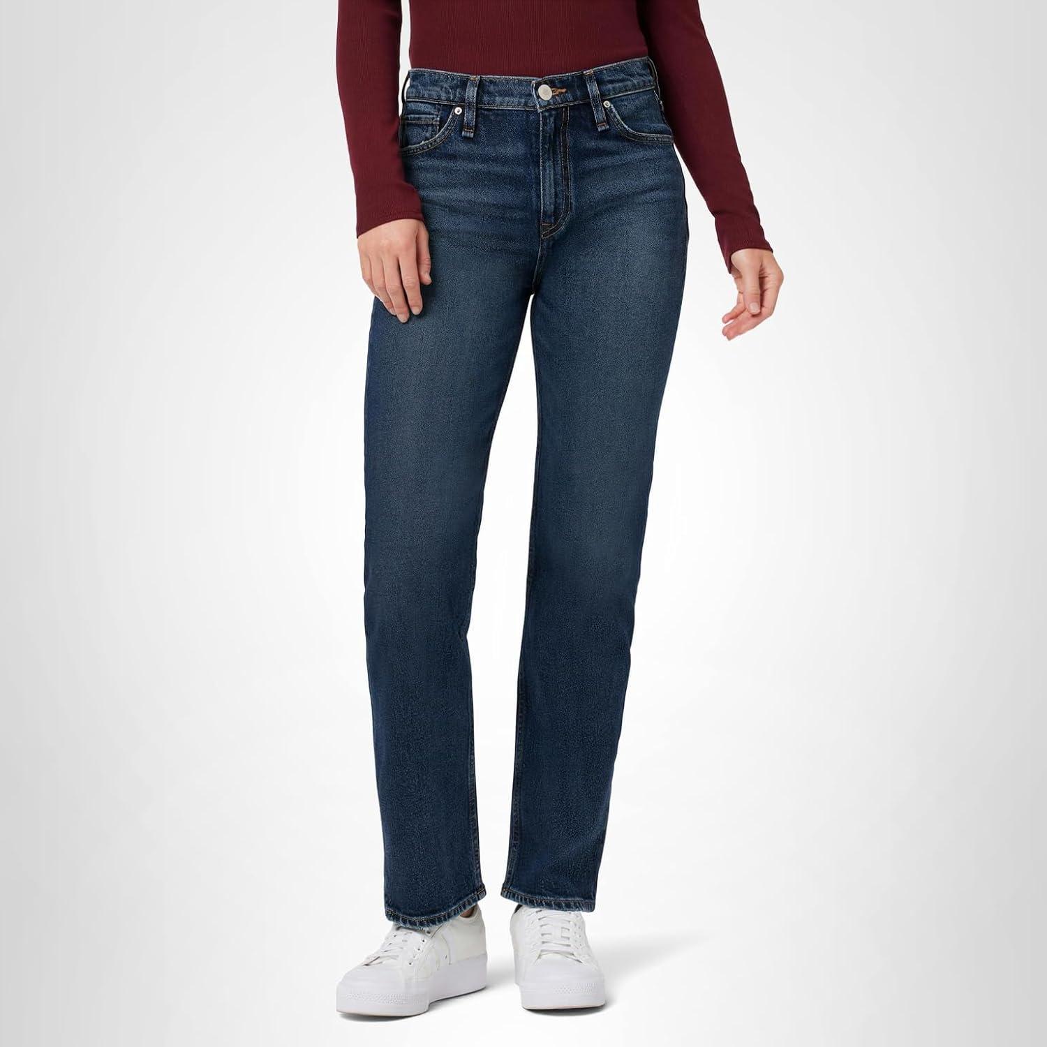 image:imageHudson Womens Remi HighRise Straight Leg JeanTerrain