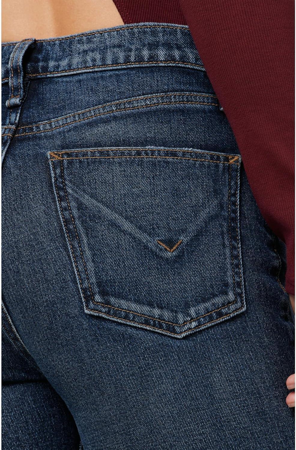 image:imageHudson Womens Remi HighRise Straight Leg JeanTerrain