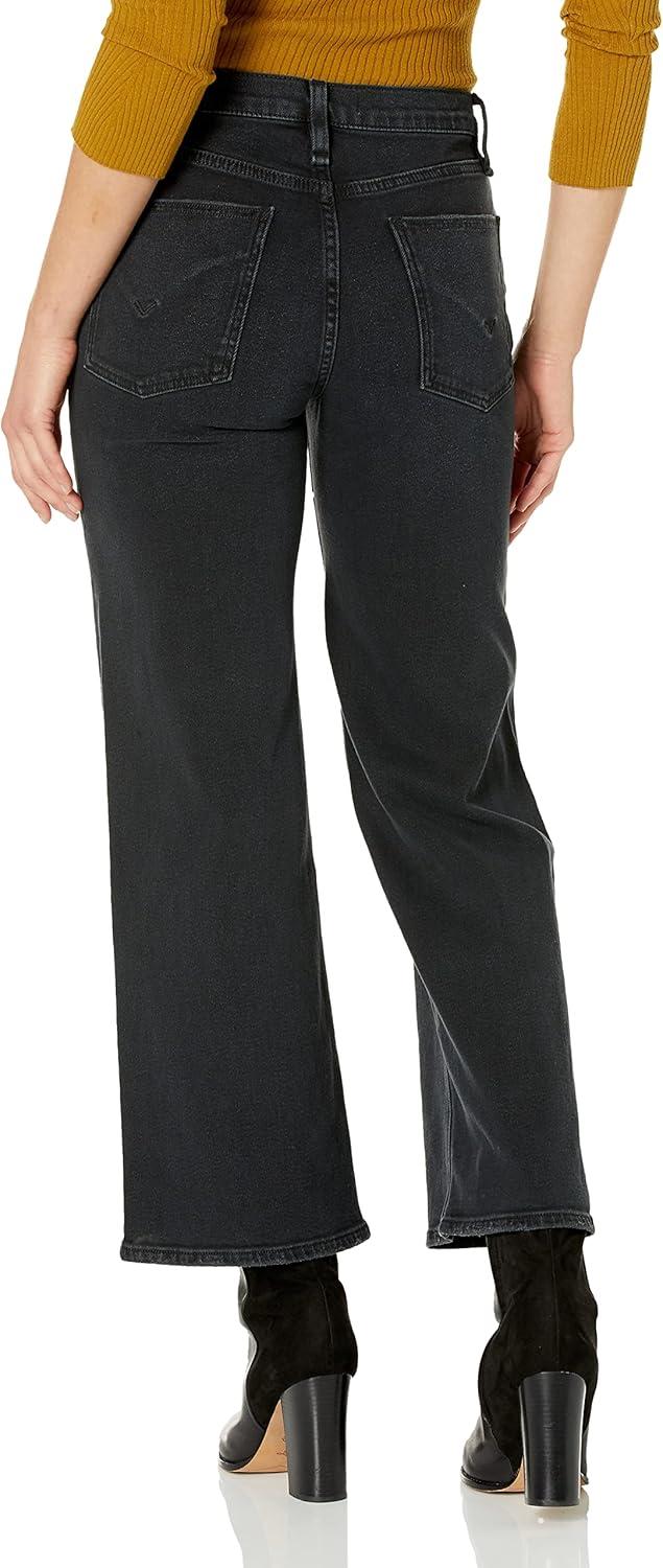 image:imageHudson Womens Rosie High Rise Wide Leg JeanBlack Ash