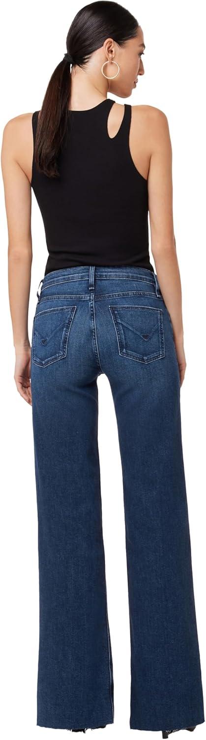 image:imageHudson Womens Rosie High Rise Wide Leg JeanDover