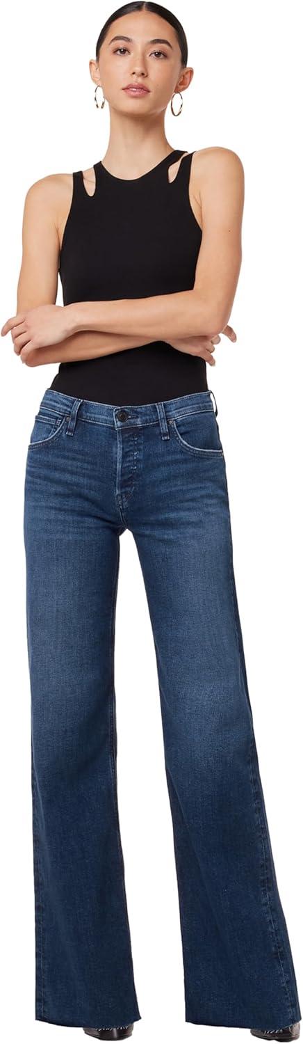 image:imageHudson Womens Rosie High Rise Wide Leg JeanDover