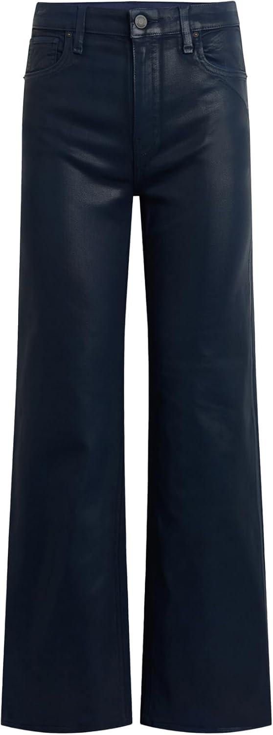 image:imageHudson Womens Rosie High Rise Wide Leg JeanMood Indigo Coated