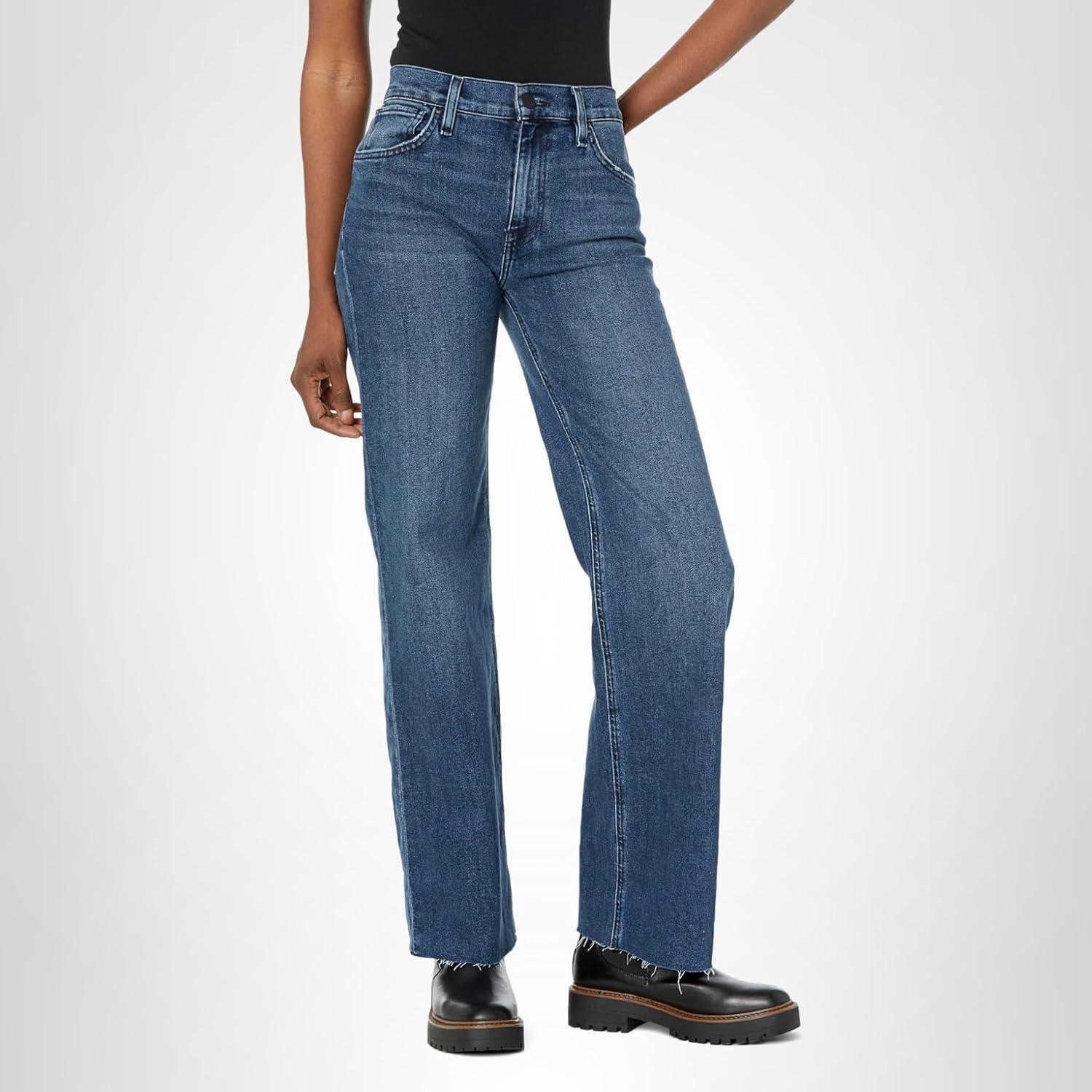 image:imageHudson Womens Rosie High Rise Wide Leg JeanNorth Fork