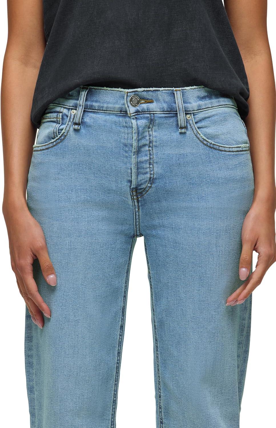 image:imageHudson Womens Rosie High Rise Wide Leg JeanOak