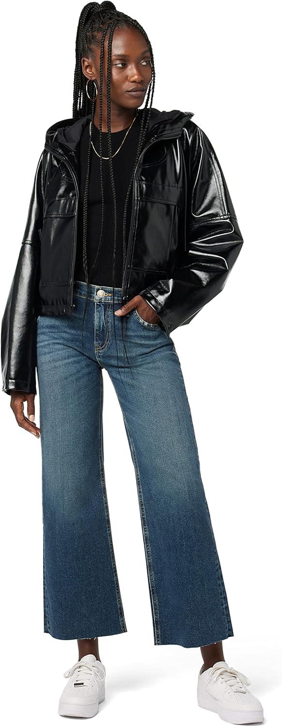 image:imageHudson Womens Rosie High Rise Wide Leg JeanPhilly