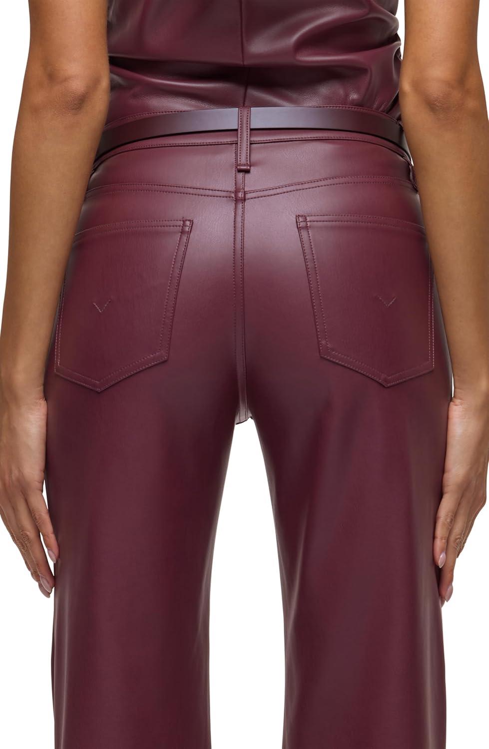 image:imageHudson Womens Rosie High Rise Wide Leg JeanPort Royal