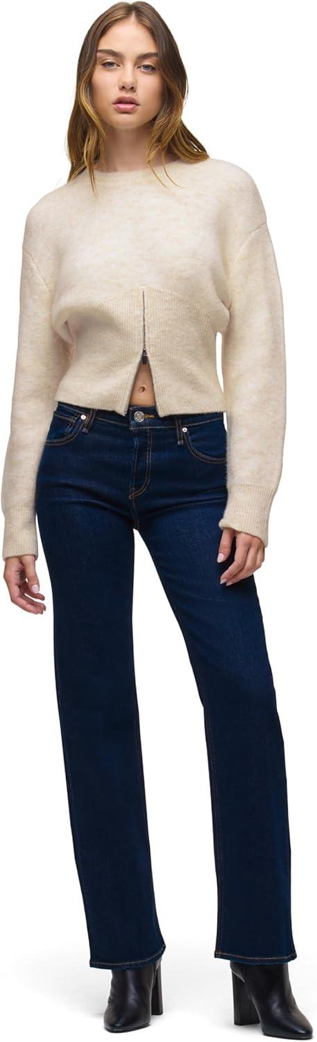 image:imageHudson Womens Rosie High Rise Wide Leg JeanRecharge