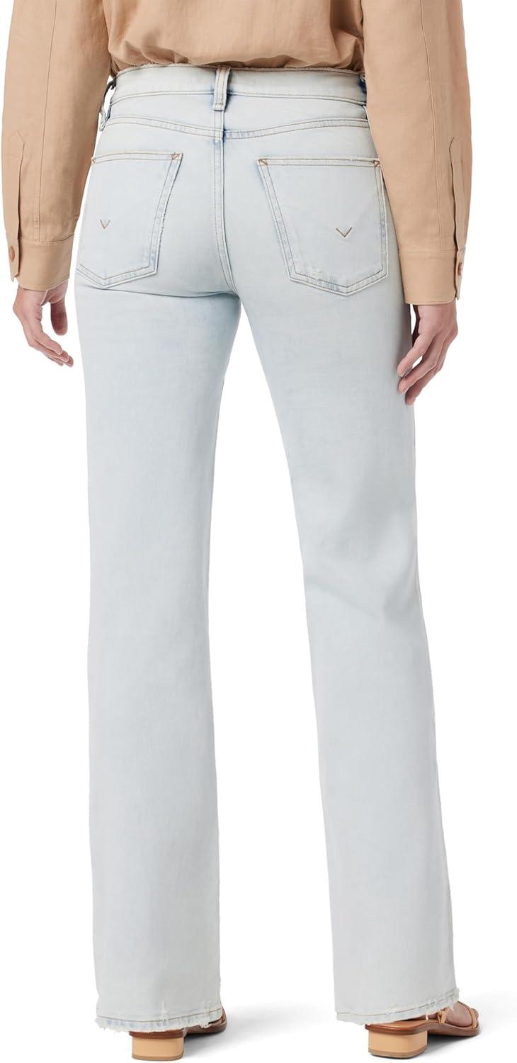 image:imageHudson Womens Rosie High Rise Wide Leg JeanSocal