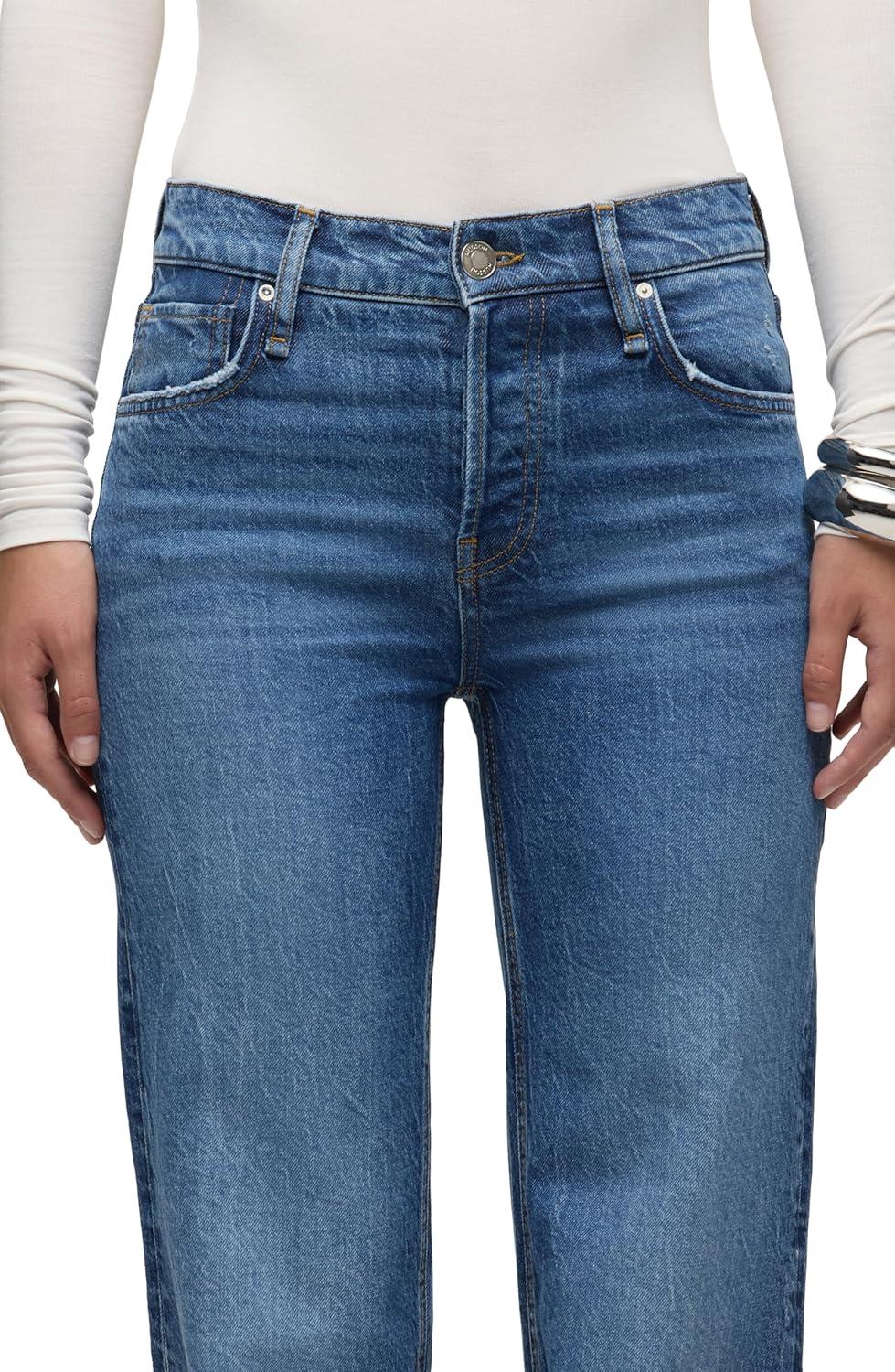 image:imageHudson Womens Rosie High Rise Wide Leg JeanVoila