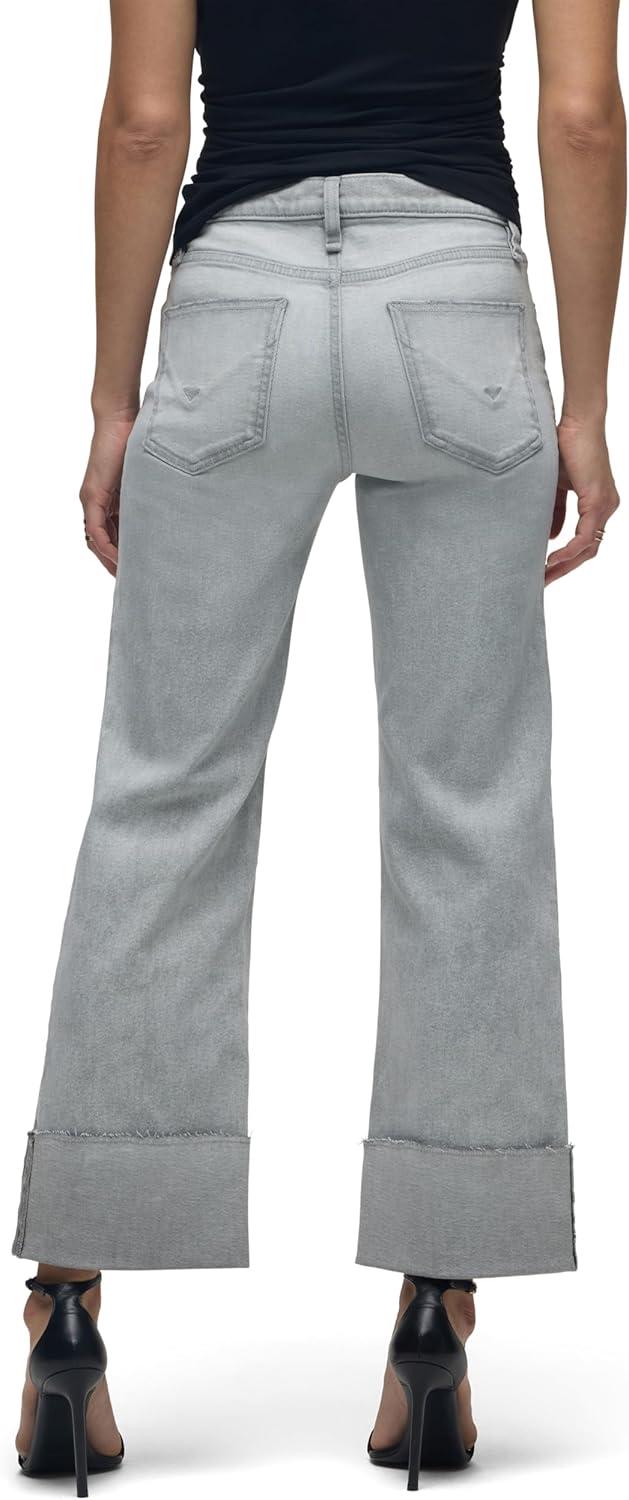 image:imageHudson Womens Rosie High Rise Wide Leg JeanWashed Slate