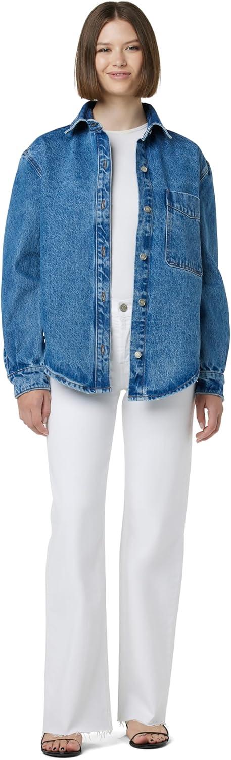 image:imageHudson Womens Rosie High Rise Wide Leg JeanWhite Lily