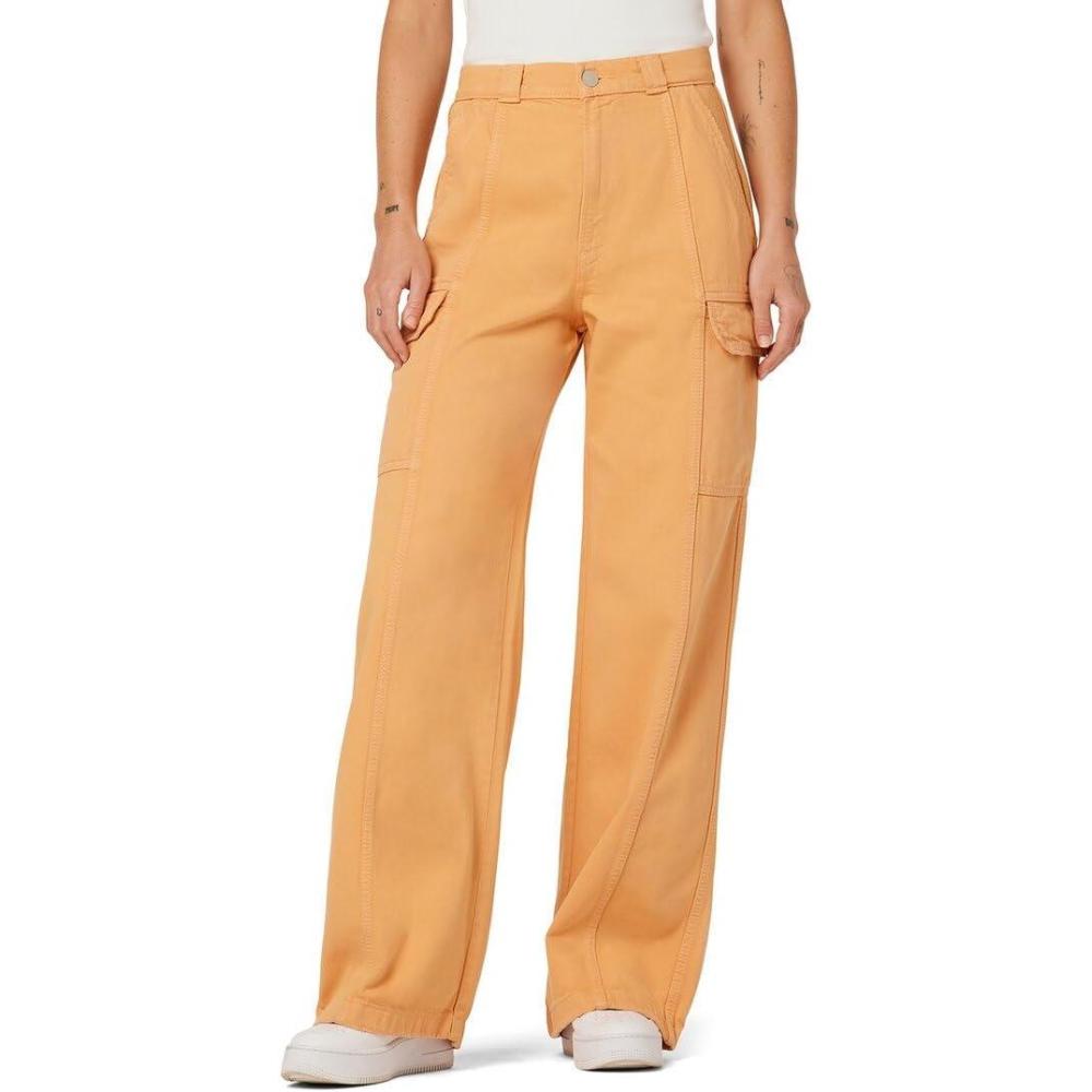 image:imageHUDSON Womens High Rise Wide Leg Cargo JeanClay