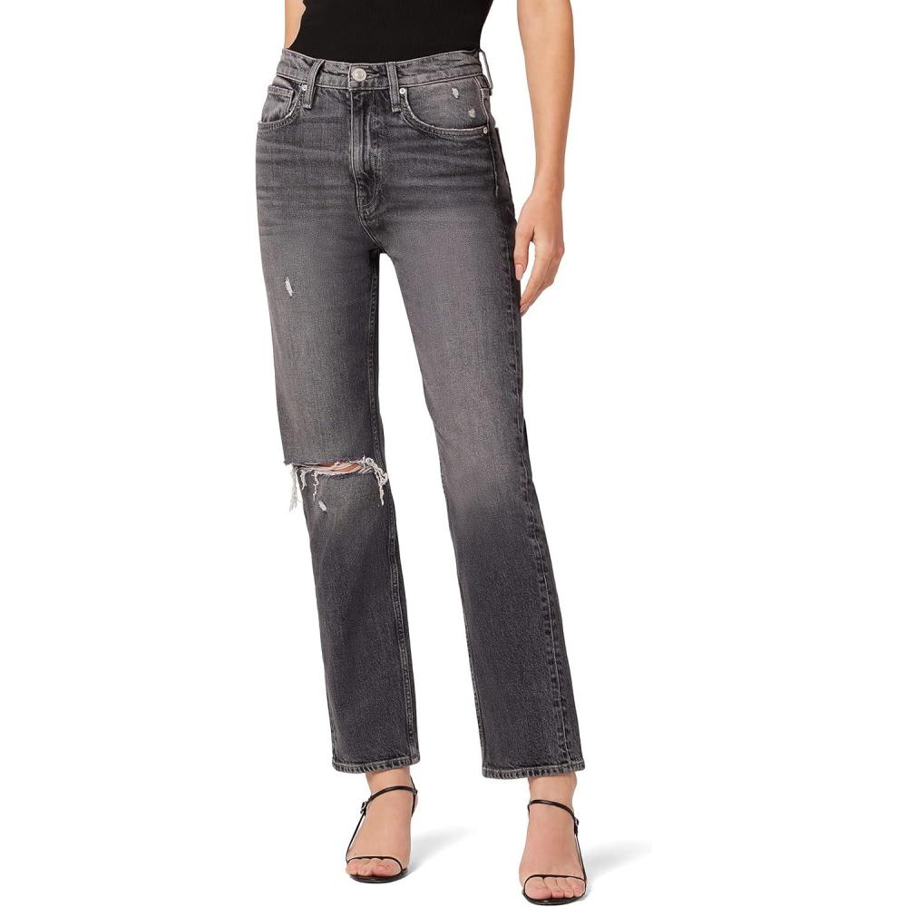 image:imageHUDSON Womens Jade HighRise Straight Loose Fit JeanCosmos