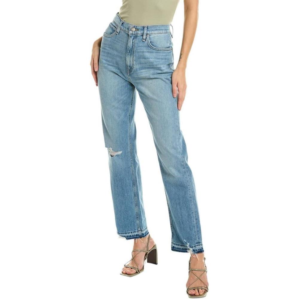 image:imageHUDSON Womens Jade HighRise Straight Loose Fit JeanHarmonic