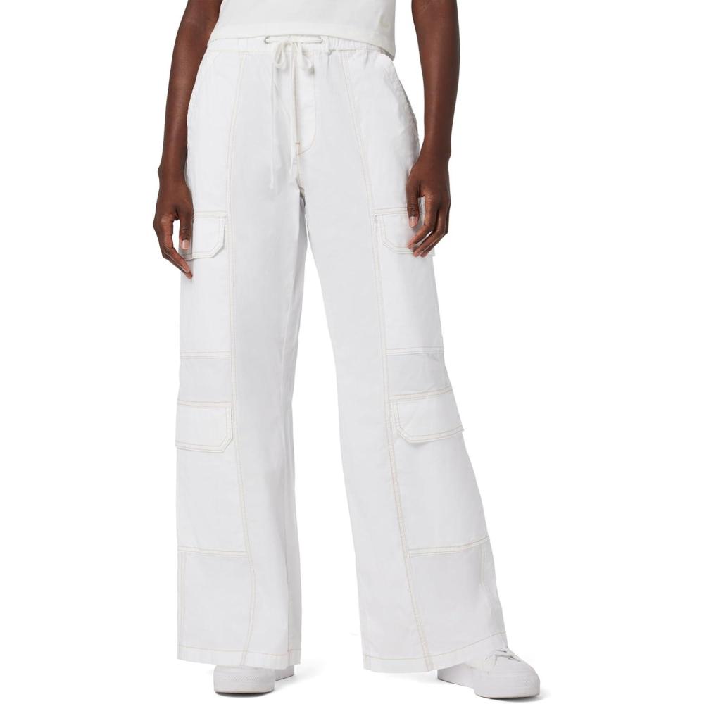 image:imageHudson Womens Drawstring Parachute PantWhite