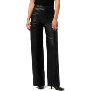 HUDSON Womens High Rise Wide Leg Cargo Jean(Black)