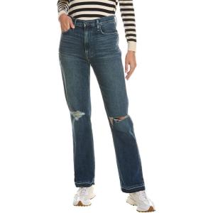 HUDSON Women’s Jade High-Rise Straight Loose Fit Jean(Seascape)