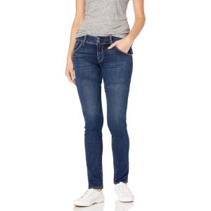 Hudson Womens Collin Mid Rise Skinny Jean, with Back Flap Pockets(Obscurity 34″ Inseam)