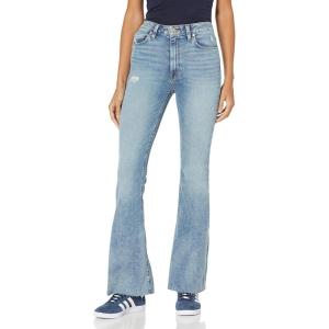 Hudson Womens Holly High-Rise Petite Flare Jean(Summer Flame)