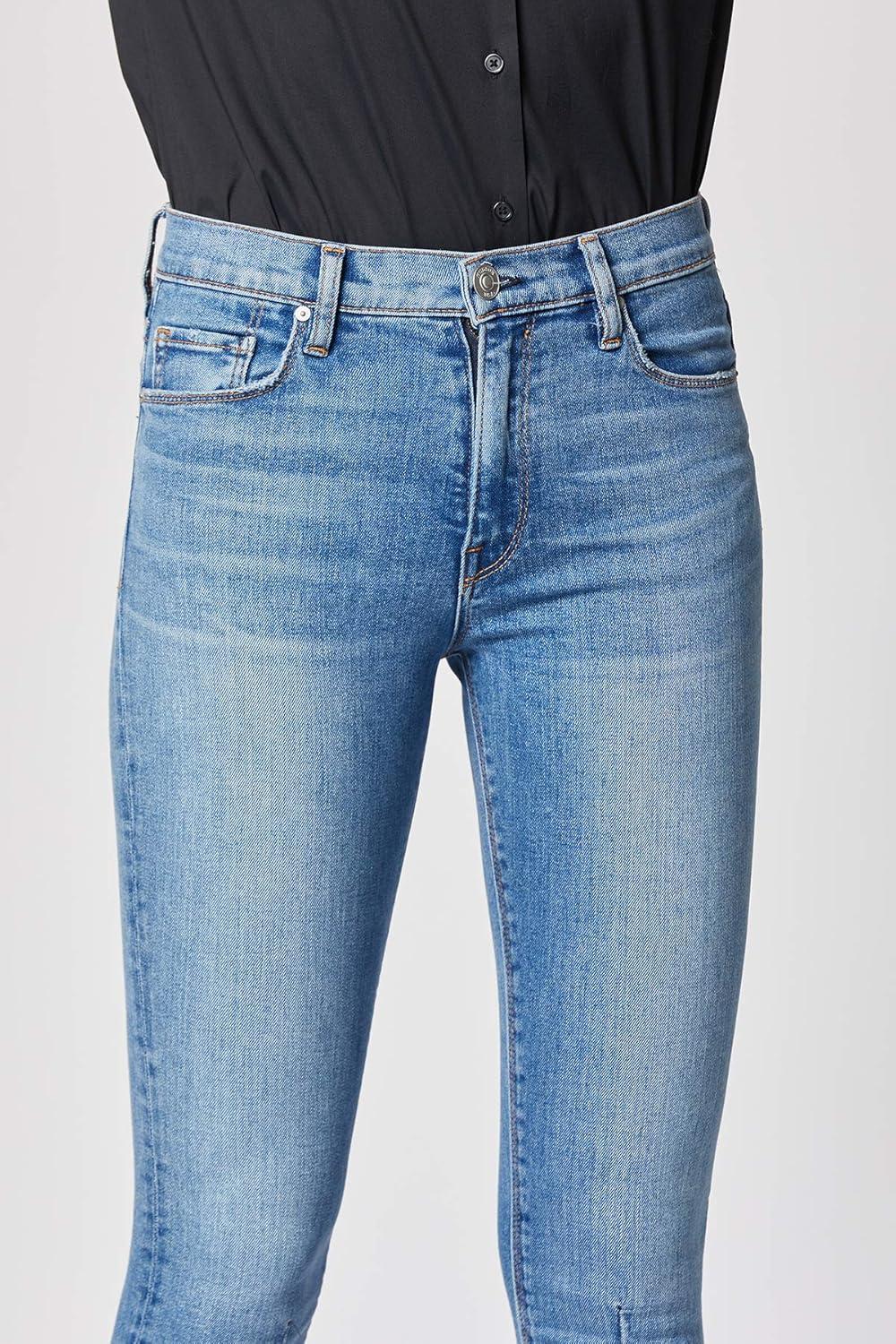image:imageHUDSON Womens Barbara High Rise Skinny Fit Crop JeanPhysical
