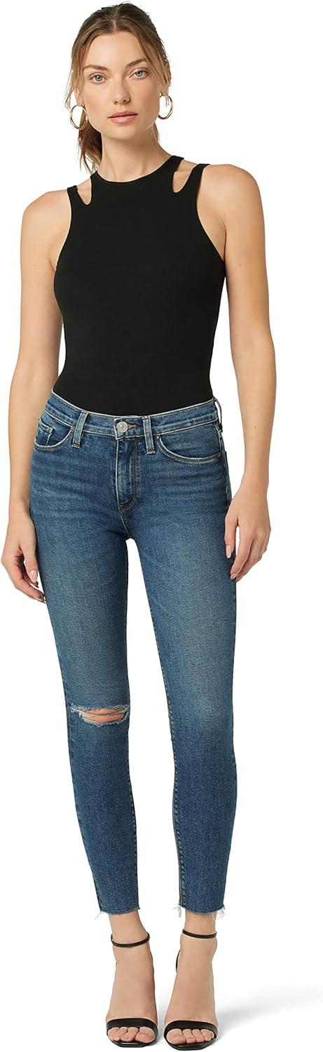 image:imageHUDSON Womens Barbara High Rise Super Skinny Ankle JeanHalo