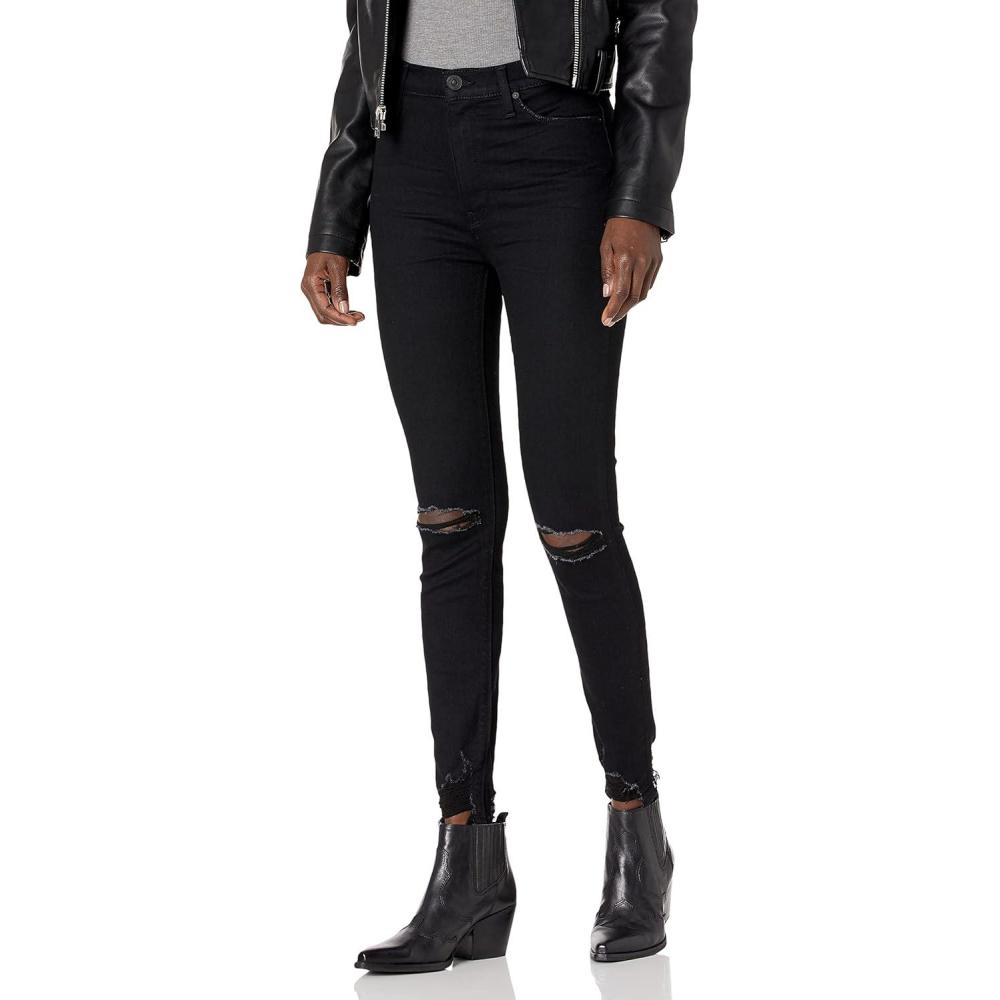 image:imageHUDSON Womens Barbara High Rise Super Skinny Ankle JeanEvening Shadow