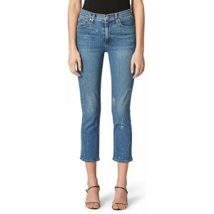 HUDSON Jeans Women’s Barbara High Rise, Cropped, Straight Leg Jean(Balance)