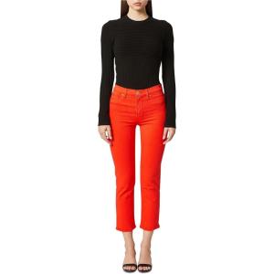 HUDSON Jeans Women’s Barbara High Rise, Cropped, Straight Leg Jean(Jasper)