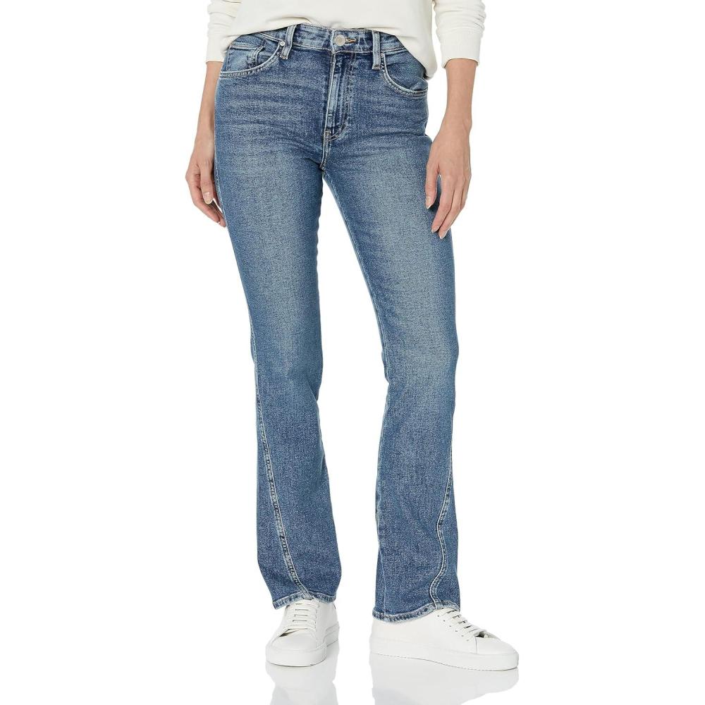 image:imageHUDSON Womens Barbara Petite HighRise Baby Boot JeanStage