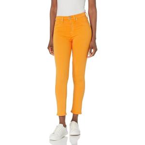 HUDSON Women’s Barbara High Rise, Skinny, Cropped Jean(Tangerine)