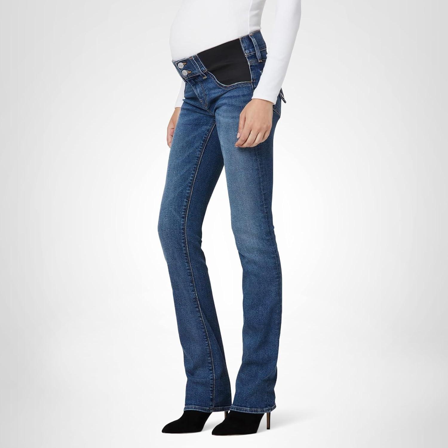 image:imageHUDSON Womens Beth Baby Bootcut Maternity JeanRhythm Rain
