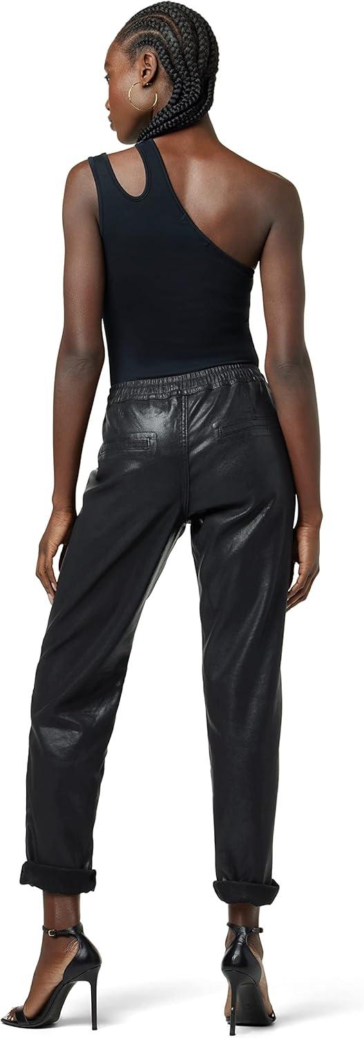 image:imageHUDSON Womens Lounge Track PantCoated Black Beaut