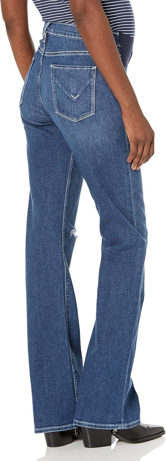 image:imageHUDSON Womens Nico MidRise Maternity Bootcut JeanSpades